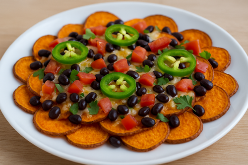 35+ Joyful Ways to Use Sweet Potatoes in the Kitchen (Delightful, Delicious & Nourishing) 23 Sweet Potato Nachos 1