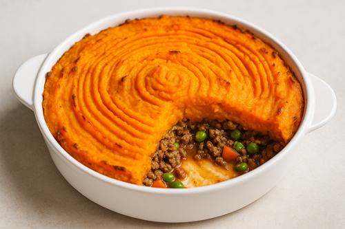 35+ Joyful Ways to Use Sweet Potatoes in the Kitchen (Delightful, Delicious & Nourishing) 20  Sweet Potato Shepherd’s Pie