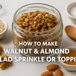 Walnut and Almond Salad Sprinkle or Topping