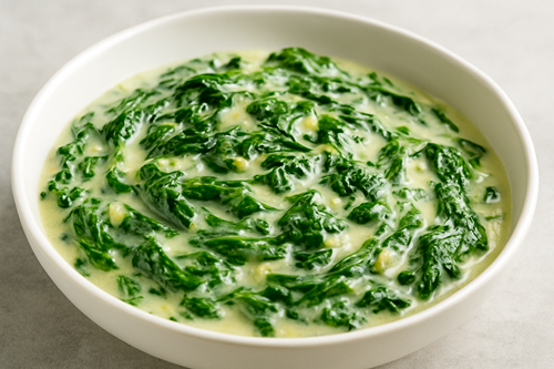 How to Make Creamy Spinach and Garlic Sauté: A Powerful & Delicious Comfort Dish 🌿✨ 2 Creamy Spinach and Garlic Sauté