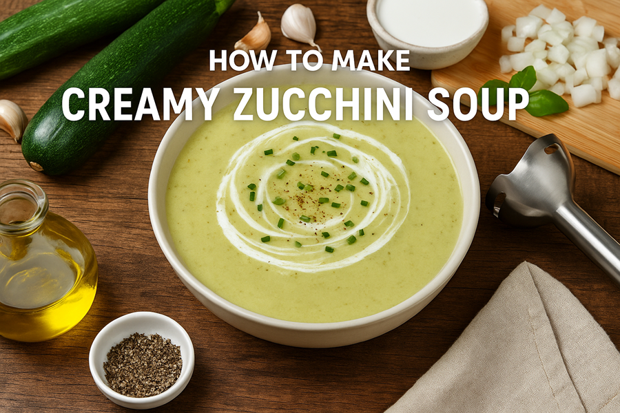 creamy zucchini soup