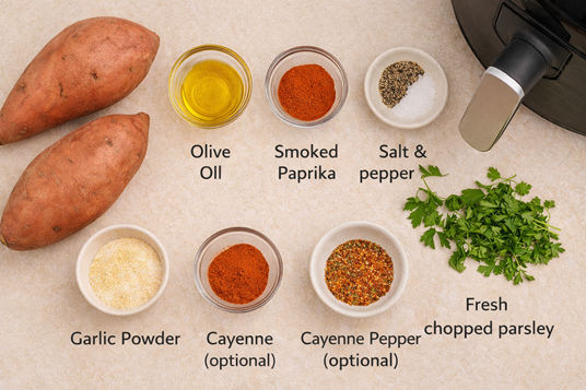 How to Make Crispy and Delightful Fried or Air-Fried Sweet Potatoes🥔✨ 2 air-fryer sweet potatoes