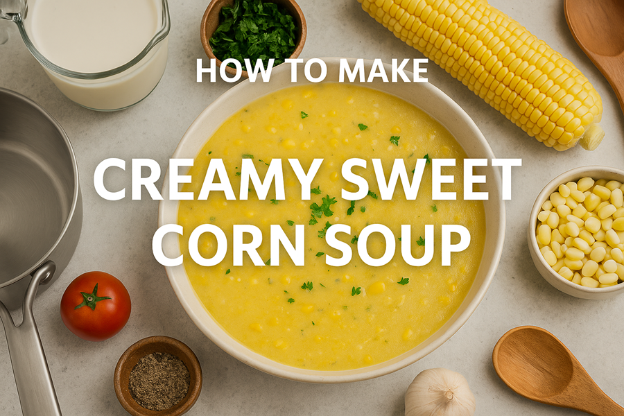 how to make Creamy Sweet Corn Soup
