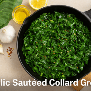 how to make garlic sautéed collard greens