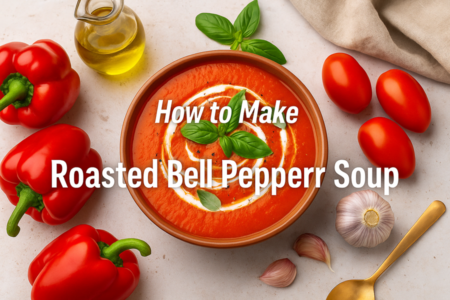 roasted bell pepper soup