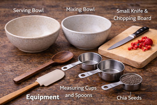 homemade granola bowl