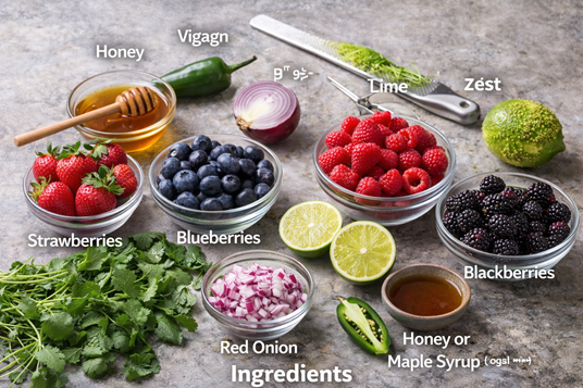 fresh berry salsa recipe
