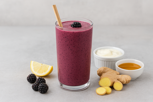 How To Make Blackberry Ginger Smoothie For A Powerful, Refreshing Boost 🫐🔥 4 blackberry ginger smoothie recipe