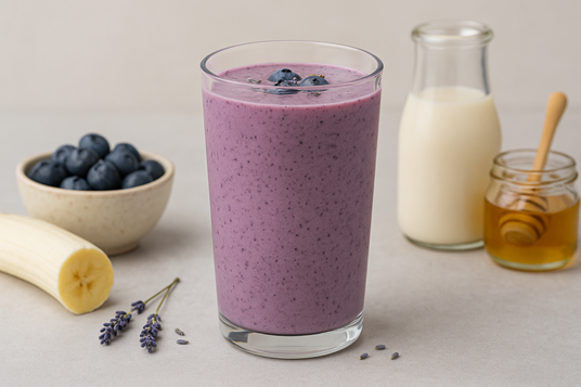How To Make Blueberry Lavender Smoothie For A Blissful Wellness Boost (Powerful & Uplifting Recipe)🫐✨ 4 lavender smoothie recipe