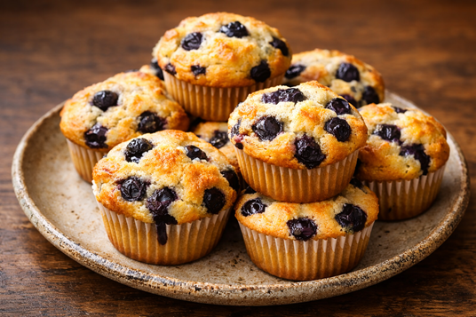 easy blueberry muffins recipe