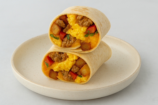 ⭐How to Use Eggs in the Kitchen: 20+ Amazing & Heartwarming Ways to Transform This Everyday Ingredient 16 Breakfast burrito recipe