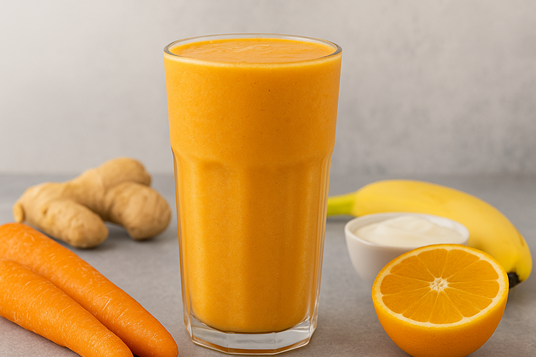 How To Make Carrot Ginger Glow Smoothie For A Powerful, Radiant Boost🥕 2 Healthy carrot smoothie