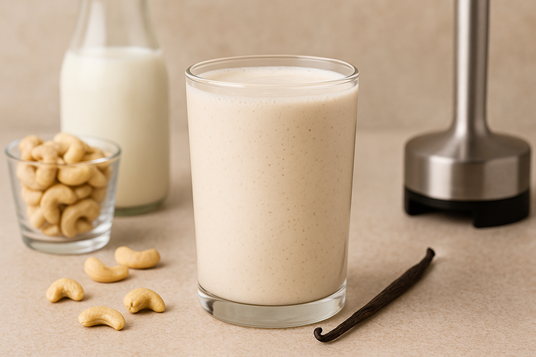How To Make 🌰Cashew Vanilla Smoothie For A Truly Delightful And Powerful Boost 5 creamy cashew smoothie