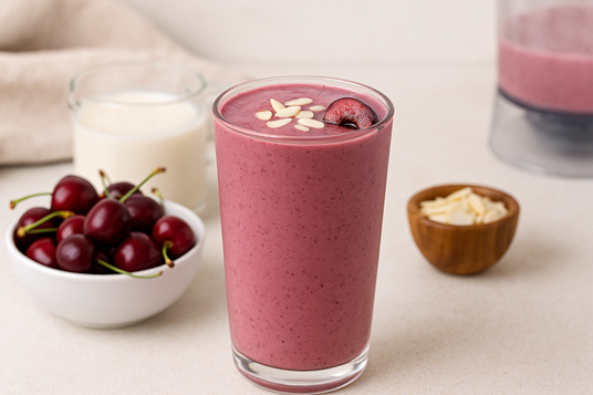 cherry almond smoothie recipe