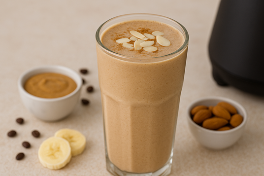 Healthy coffee smoothie