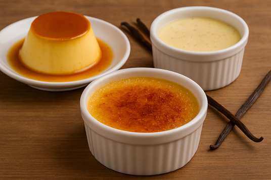 ⭐How to Use Eggs in the Kitchen: 20+ Amazing & Heartwarming Ways to Transform This Everyday Ingredient 19 flan and crème brûlée.