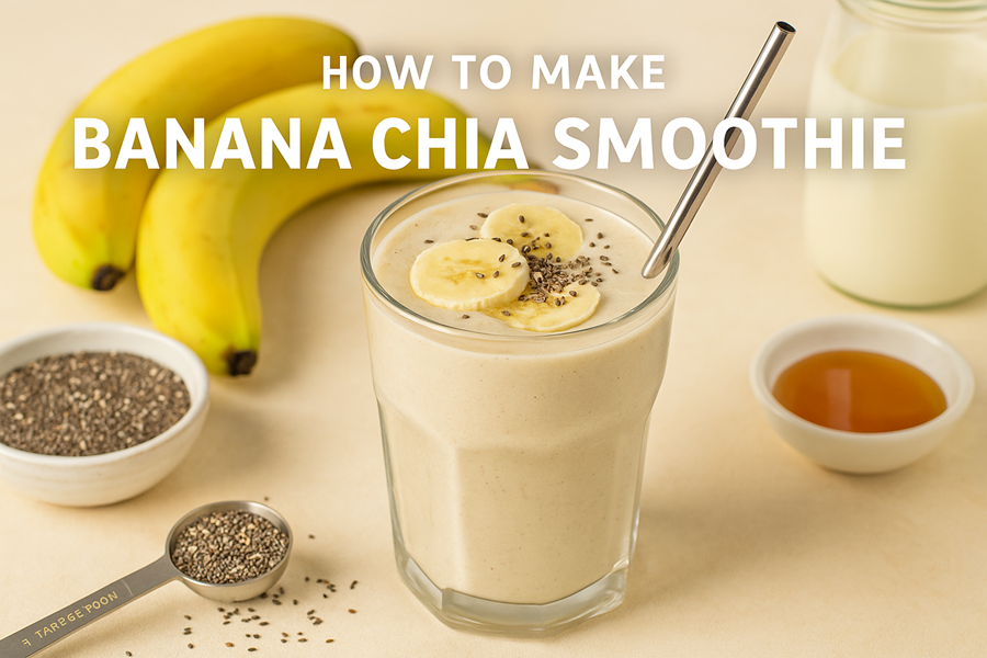 banana chia smoothie