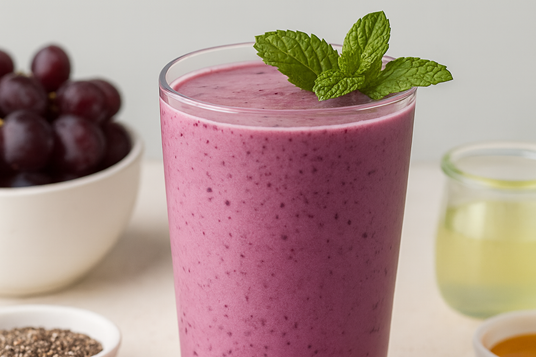 How To Make Grape Hydration Smoothie – A Powerful And Refreshing Recipe🍇💧 2 grape hydration smoothie