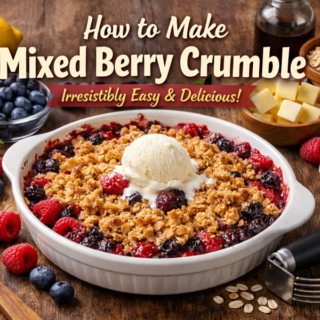 How To Make Mixed Berry Crumble