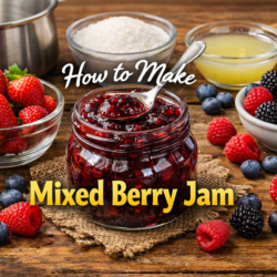 How To Make Mixed Berry Jam