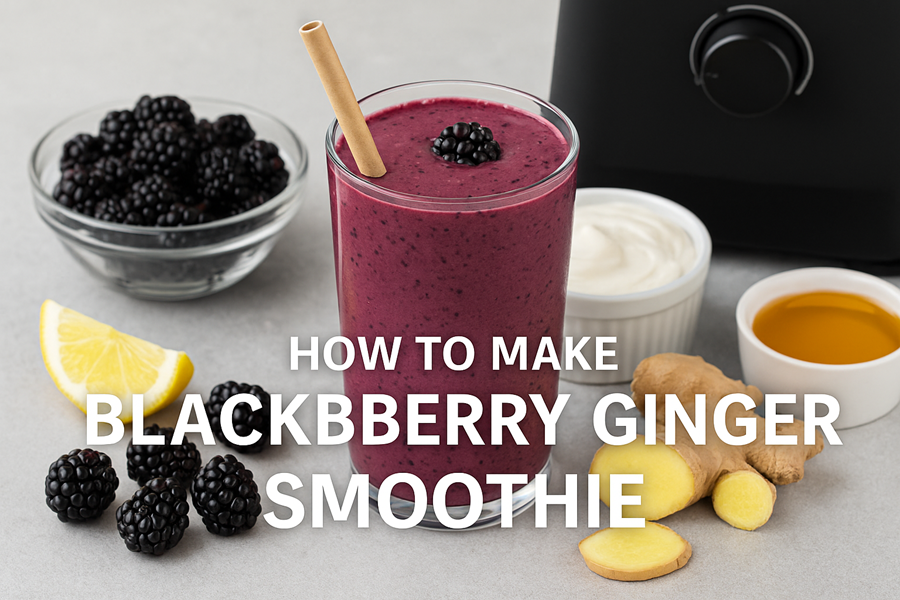 Blackberry Ginger Smoothie