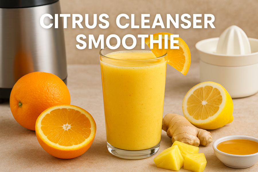 How to Make Citrus Cleanser Smoothie