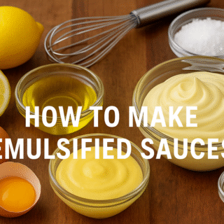 How To Make Emulsified Sauces For A Truly Amazing And Powerful Flavor Experience🍋🥚✨ 14 How to Make Emulsified Sauces