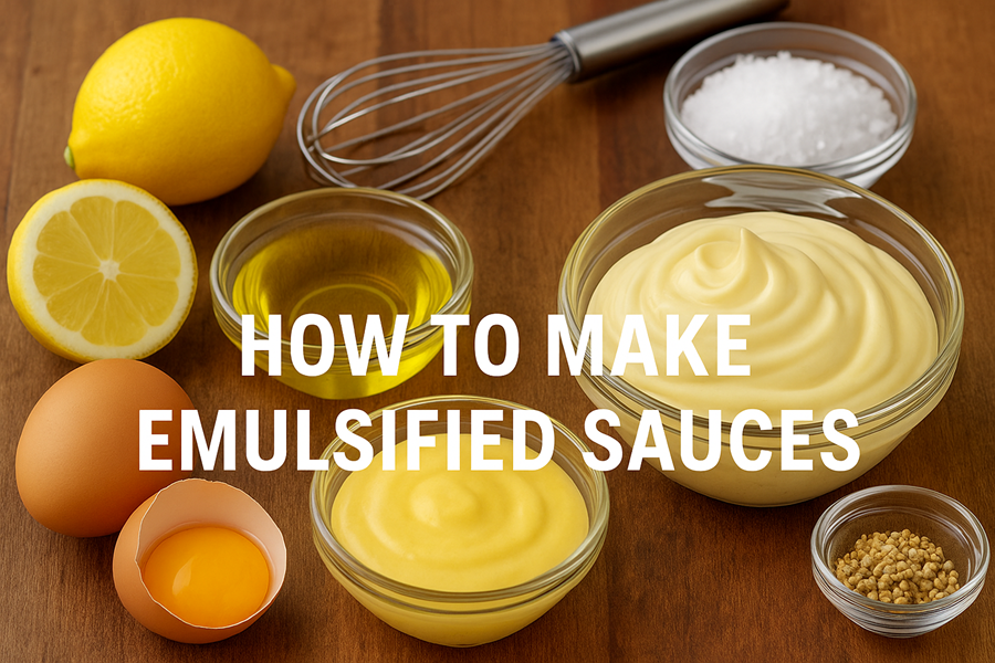 How to Make Emulsified Sauces