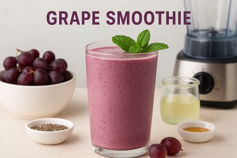 How to Make Grape Hydration Smoothie