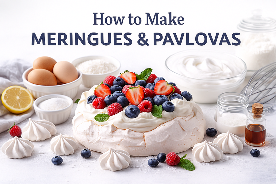 How to Make Meringues and Pavlovas