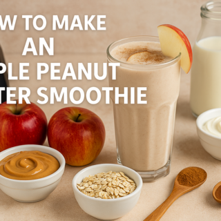 Apple Peanut Butter Smoothie