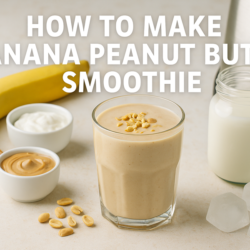 Banana Peanut Butter Smoothie