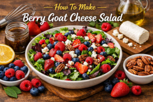 🥗 How To Make Berry Goat Cheese Salad – A Delightful Power-Packed Fresh Favorite