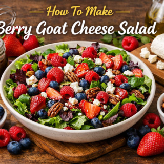 Berry Goat Cheese Salad