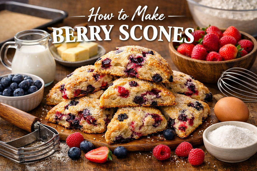 Berry Scones