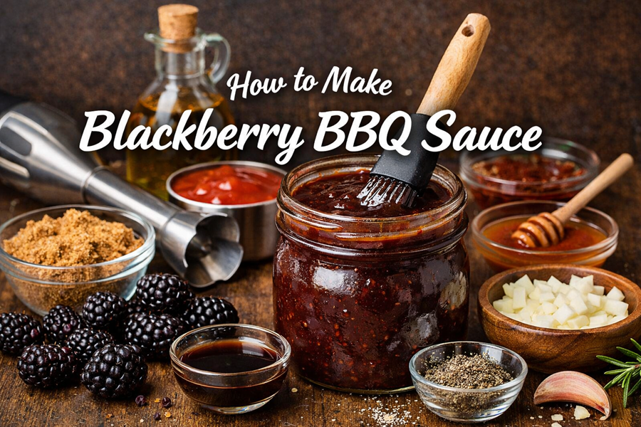 Blackberry bbq sauce