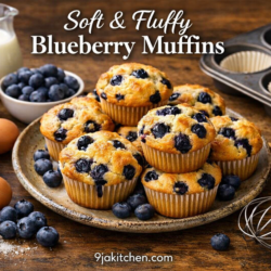 Blueberry muffins