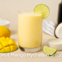 How To Make A Powerful And Refreshing Coconut Mango Hydration Smoothie 🍍🥥 5 Coconut Mango Hydration Smoothie