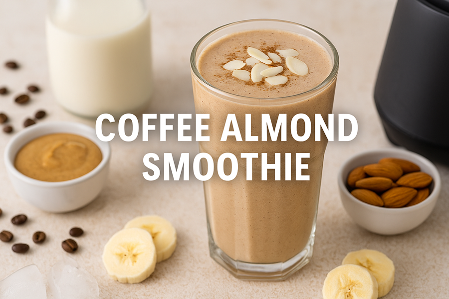 Coffee Almond Smoothie