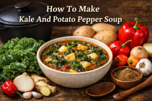 How To Make Delicious Power-Packed Kale And Potato Pepper Soup 🌟🔥