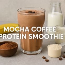 Mocha Coffee Protein Smoothie