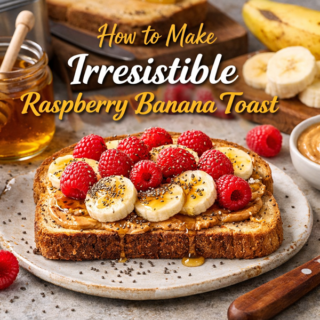 Raspberry Banana Toast