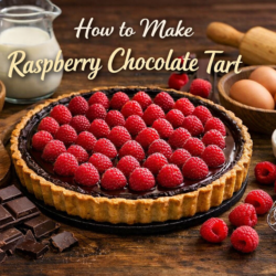 Raspberry Chocolate Tart