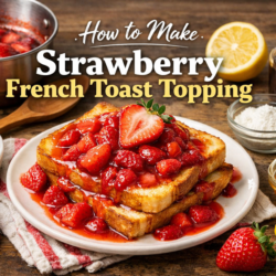 Strawberry French Toast Topping