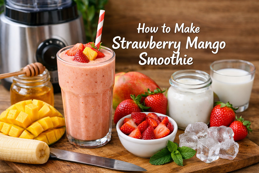 Strawberry Mango Smoothie