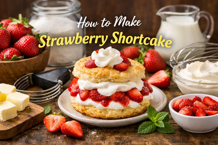 How to make Strawberry Shortcake