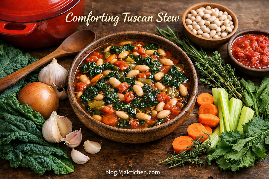 Tuscan Kale and White Bean Stew