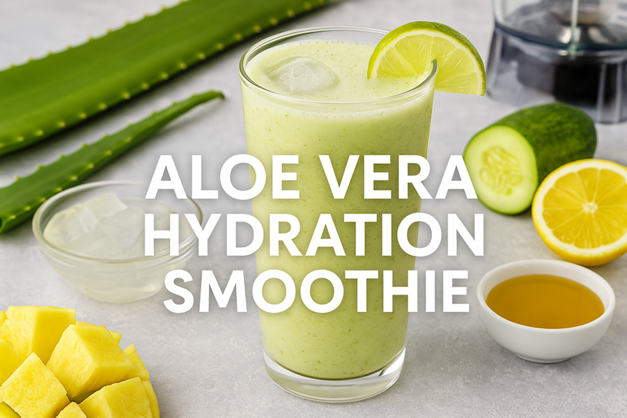 aloe vera hydration smoothie