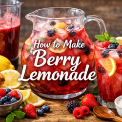 How to make berry lemonade