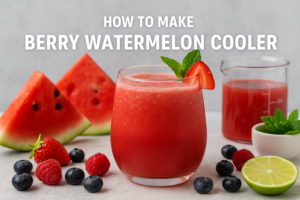 How To Make Berry Watermelon Cooler: The Ultimate Refreshing & Power-Packed Drink 🍉✨